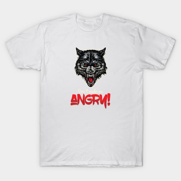 Angry Demon T-Shirt by designdaking